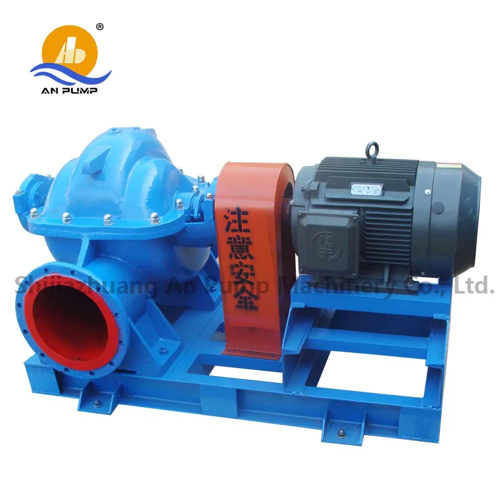 Single Stage Double Suction Sea Water Centrifugal Pump Split Case Pump Fire Diesel Engine Pump