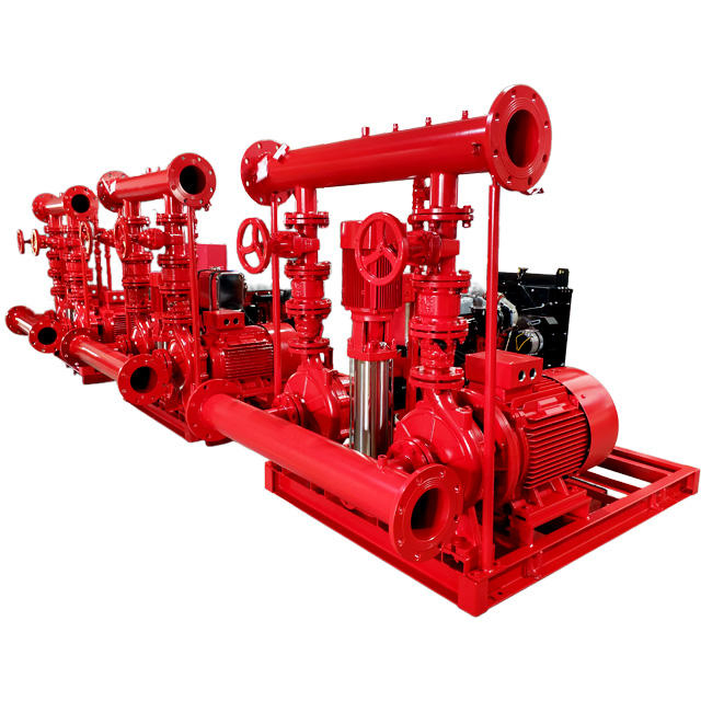 Leyon FM UL Fire Fighting Fire Protection System Cvpc Fire Fighting Pump Cntainerised Pump Station