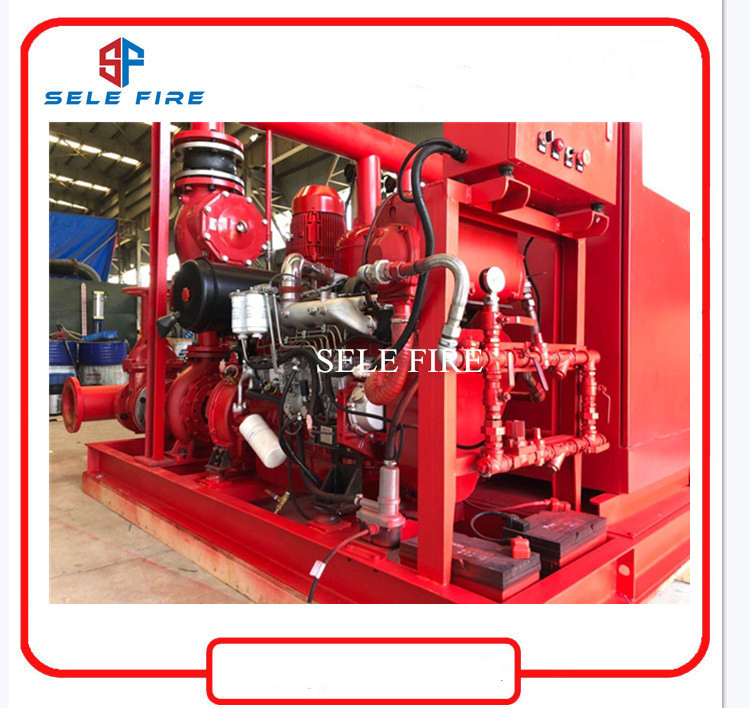 Nfpa20 Standard Edj Diesel Engine Driven Fire Pump Price UL/FM