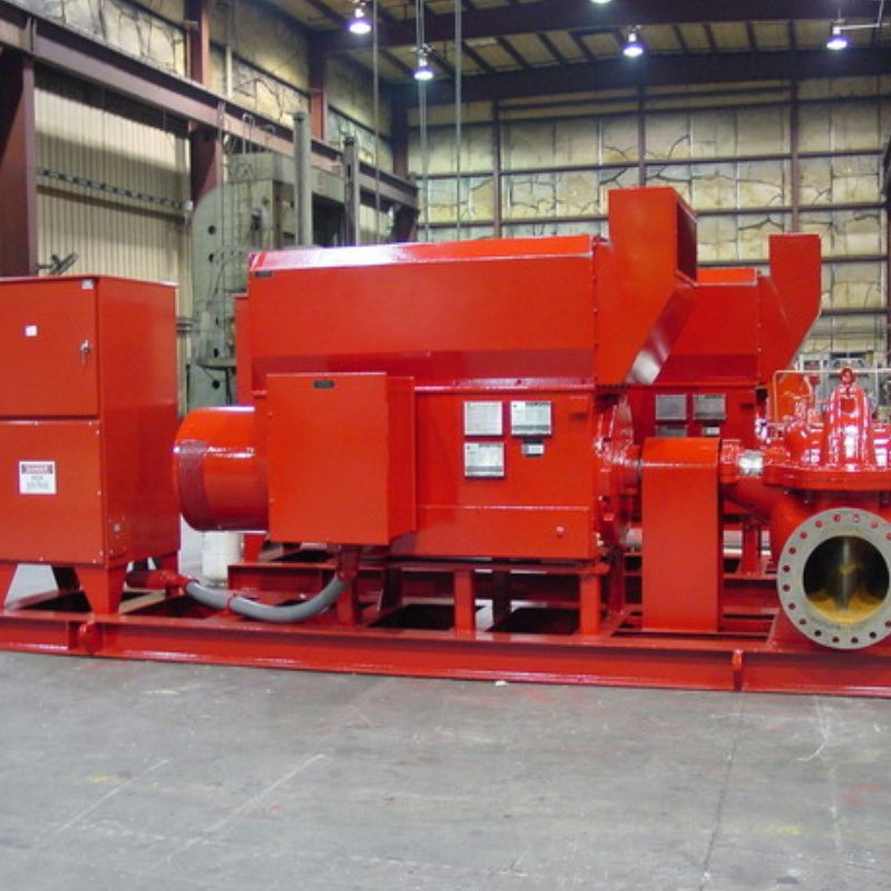 High-Performance Edj Diesel Engine Fire Water Pump Set