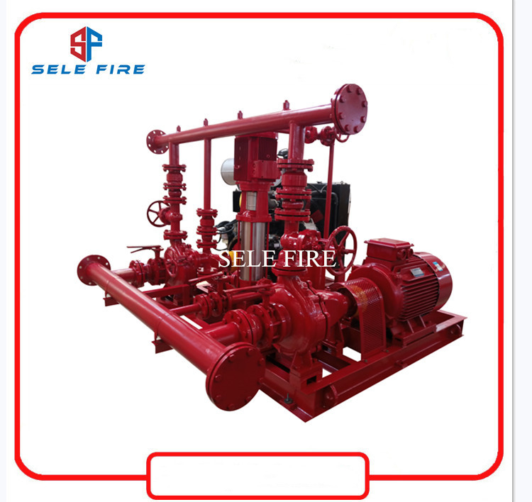 High Quality Edj Fire Pump System UL/FM Approved Fire Pump