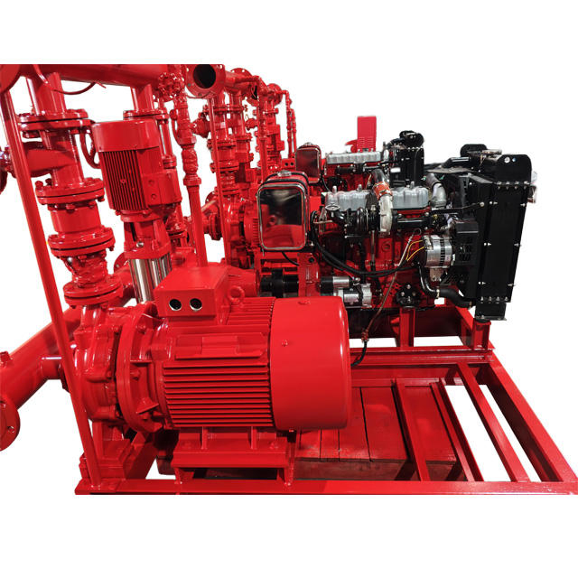 Leyon FM UL Fire Fighting Fire Protection System Cvpc Fire Fighting Pump Cntainerised Pump Station