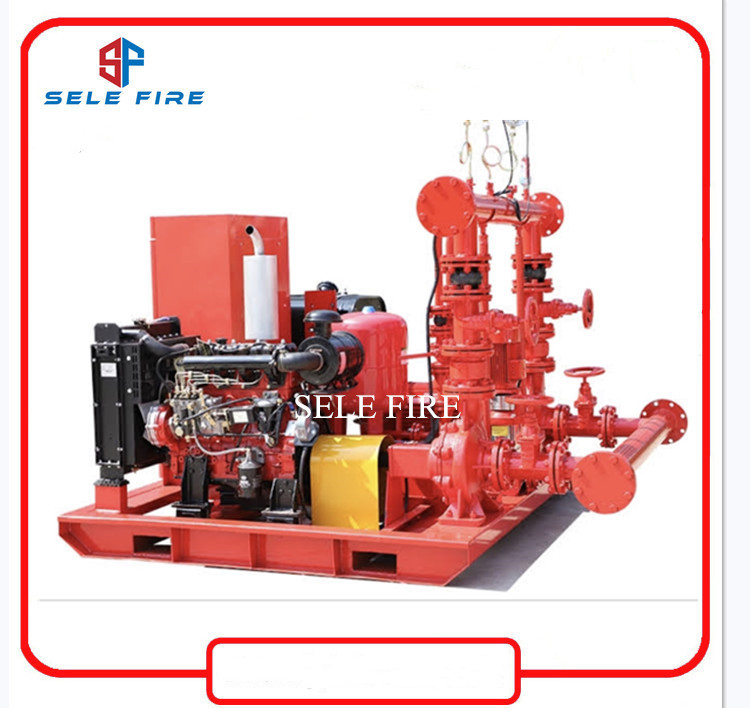 High Quality Edj Fire Pump System UL/FM Approved Fire Pump