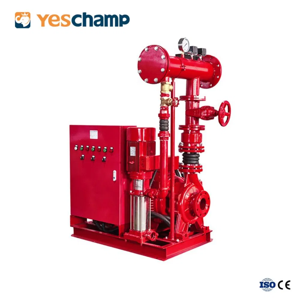 Skid Mounted 500gpm Fire Fighting System with High Standard Electric Drive Multistage Pump