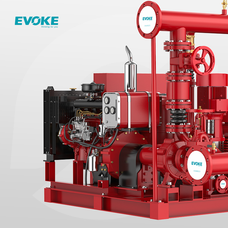E-Edj Jockey Pump Unit for Fire System Long Service Life Evoke