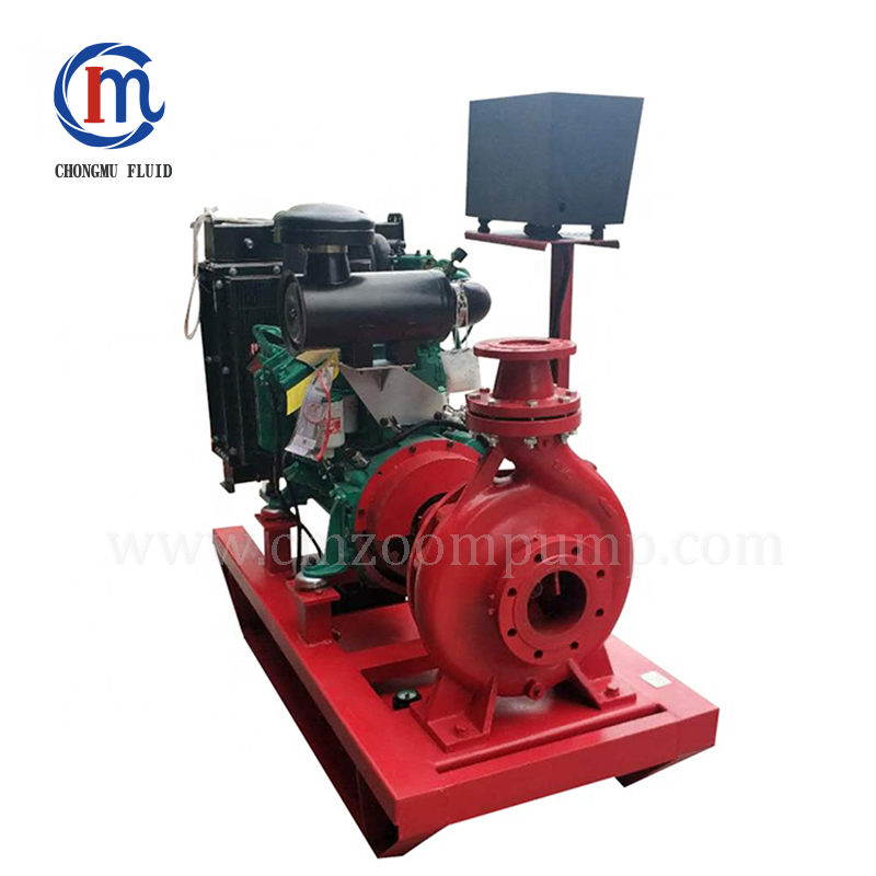 Diesel Engine Set Single Suction Fire Extinguishing Pump