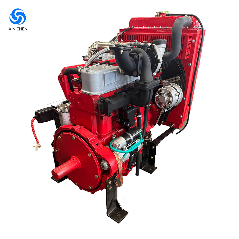Factory Direct Sales Elec Start 4 Cylinder 45kw 3000rpm High Speed Fire Fighting Pump Engine