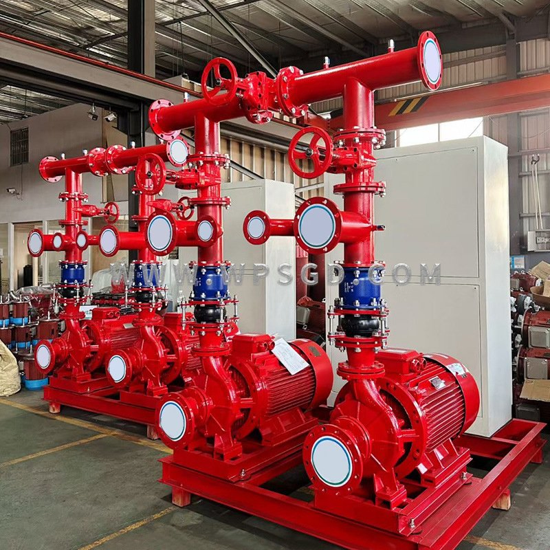 Fire Pumps / Dual-Power Diesel Fire Pumps / Diesel-Electric Integrated Skid-Mounted Pressure Regulating Water Supply Equipment