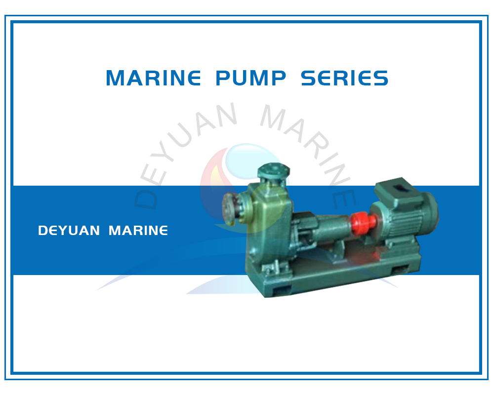 Cast Iron Horizontal Self Priming Centrifugal Fire Pump for Boat
