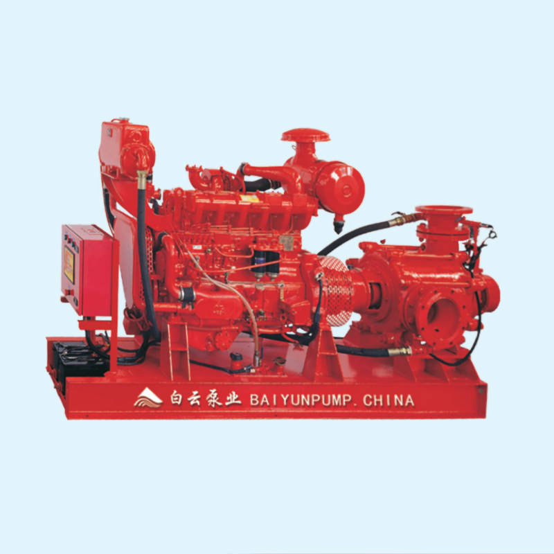 Single-Stage Motor Diesel Engine Driven Split Case Sanitary Fire Fighting Electric Pump