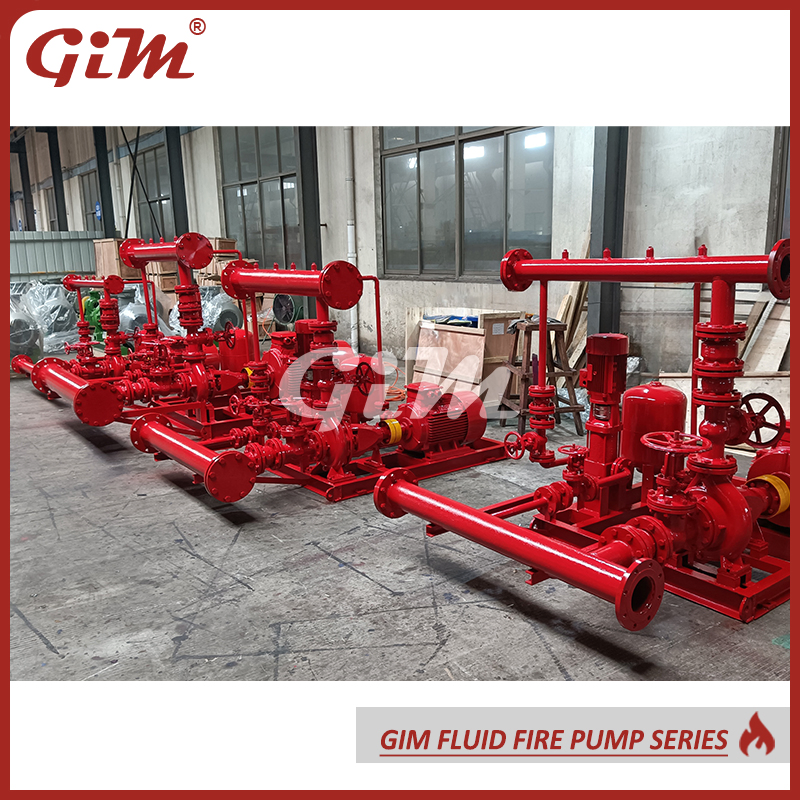 UL/FM Compliant End Suction Fire Pump for Safety Solutions