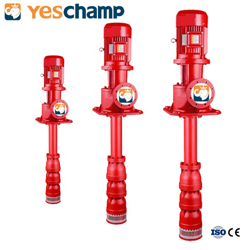 5kw Vertical Long Shaft Multistage Turbine Irrigation Fire Pump for Sale