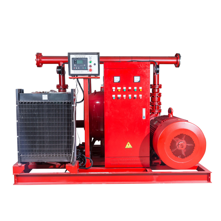 Edj Diesel Electric Fire Pump Jockey Pump with Control Panel Packing