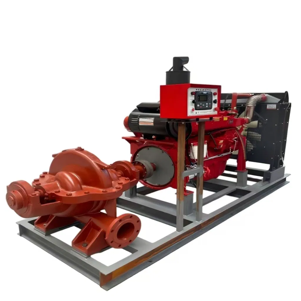 Diesel Engine Skid-Mounted Diesel Fire Pump for Quick Installation