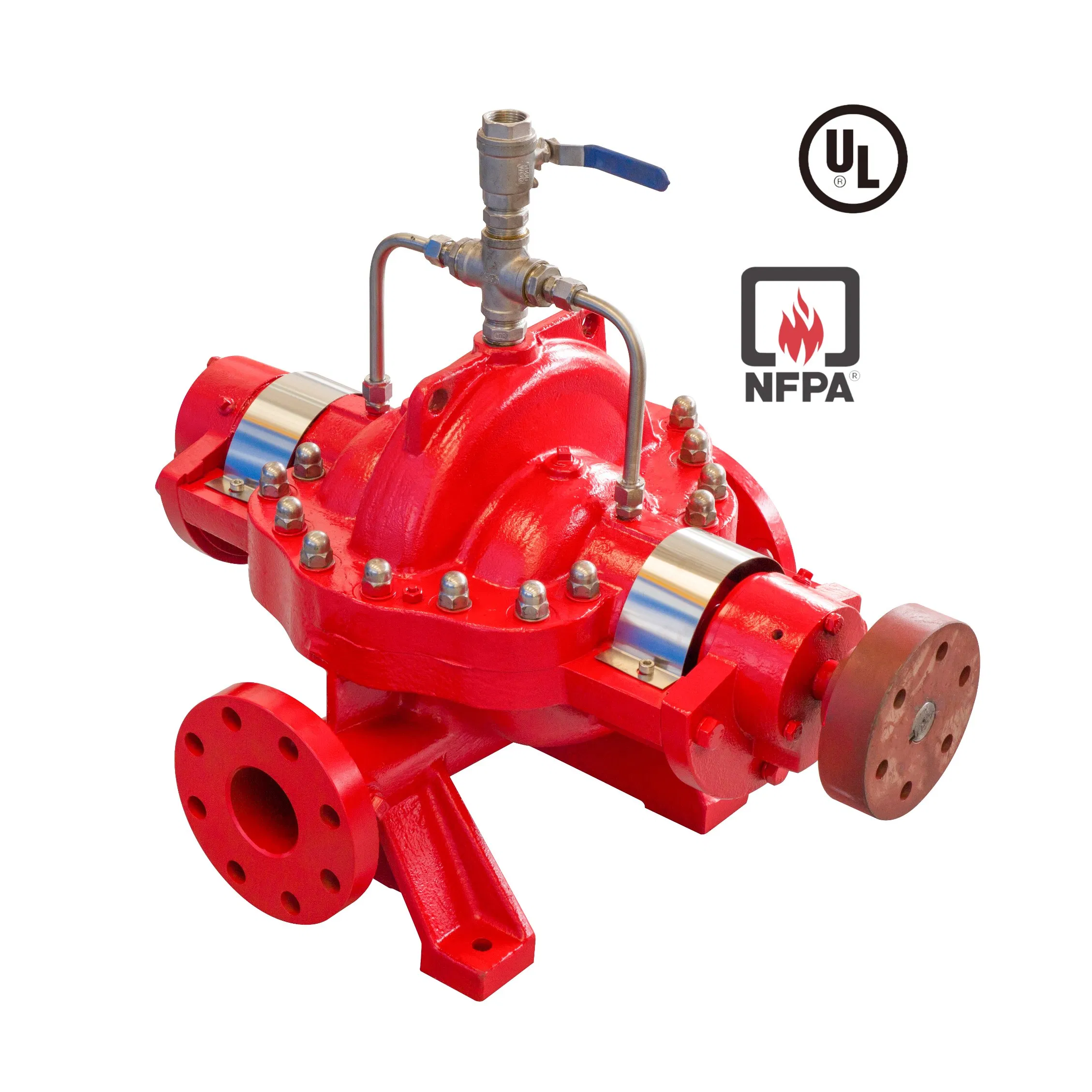 Nfpa 20 500gpm 750gpm 1000gpm Horizontal Vertical Electric Motor or Diesel Engine Fire Fighting Pump for Fire Sprinkler System with UL Listed FM