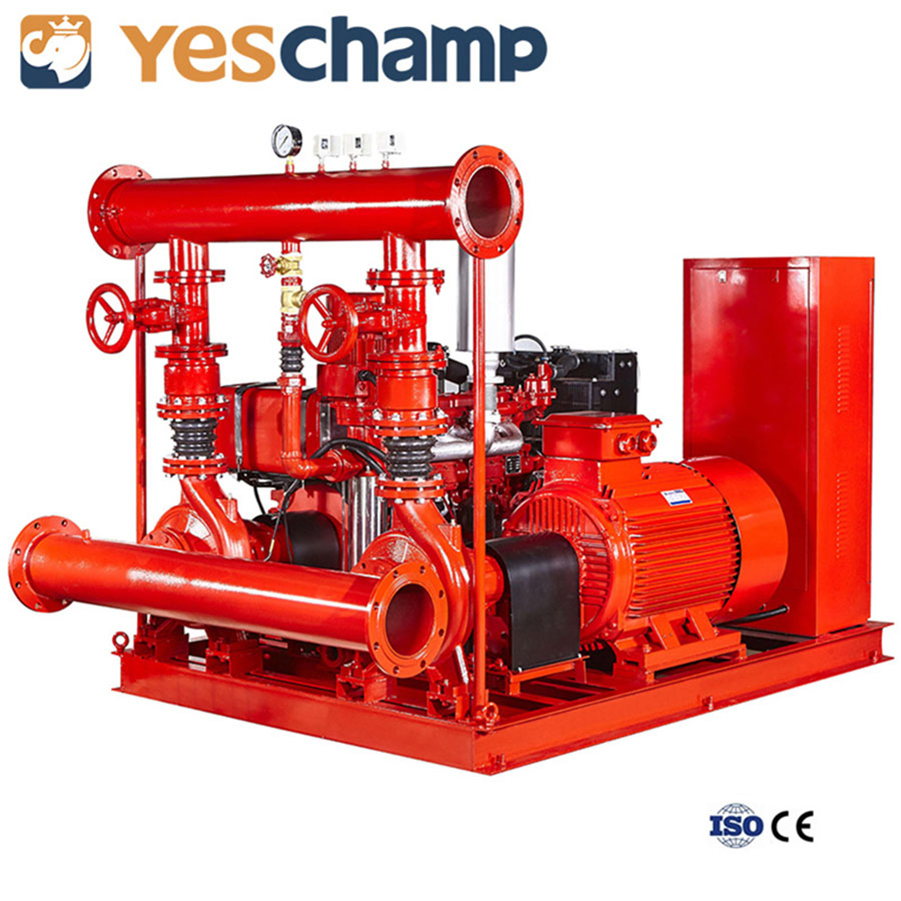 Edj Series 500gpm Skid Mounted Fire Fighting Pump Set