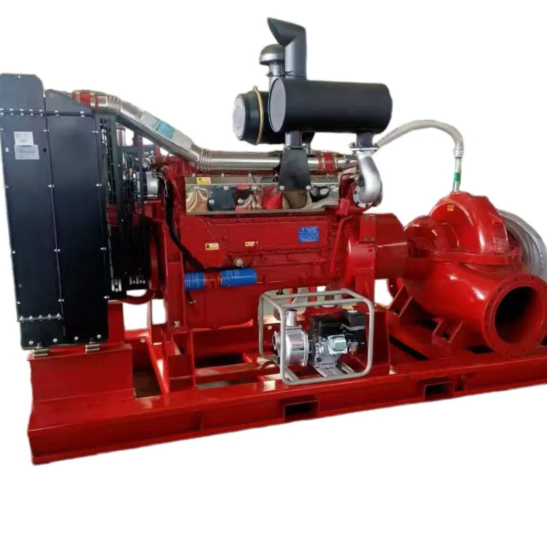 Reliable Skid-Mounted Centrifugal Pump System for Diesel Engines Fire Fighting Equipment