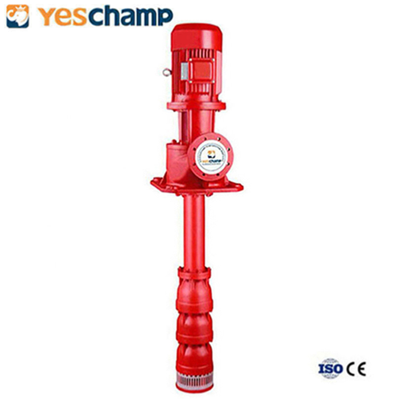 4kw Vertical Deep Well Long Shaft Turbine Diesel Fire Pump
