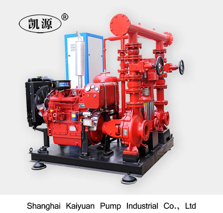 Diesel Engine Driven Fire Water Pump Detail