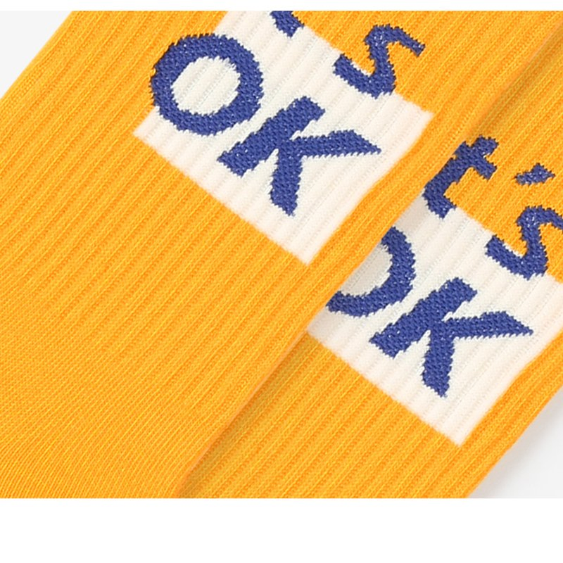Meias esportivas de algodão personalizadas com logo para homens, mulheres e crianças, com aderência diária