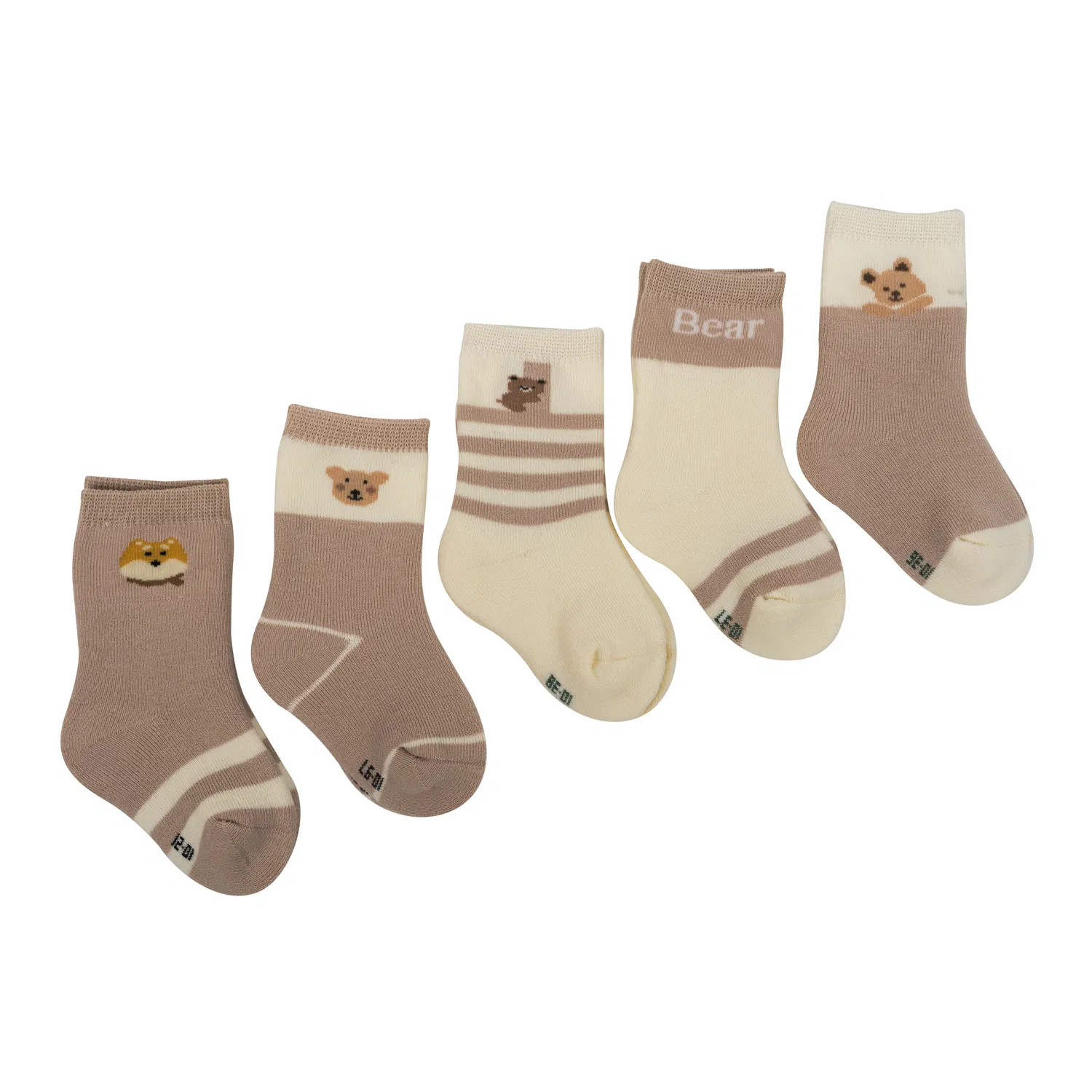 Meias de Inverno Casuais para Meninas, Meninos, Crianças, Adolescentes, Estudantes e Escolas, Pretas e Brancas, Baseadas em Tricô