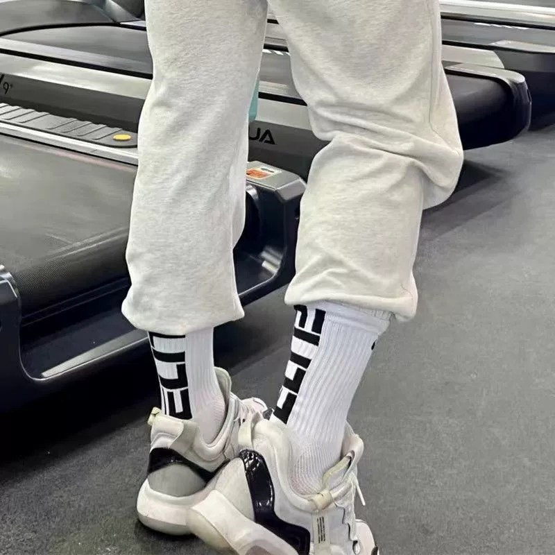 Meias Atletas Super Elite Masculinas com Sola Almofadada de Terry para Corrida, Ciclismo e Basquete