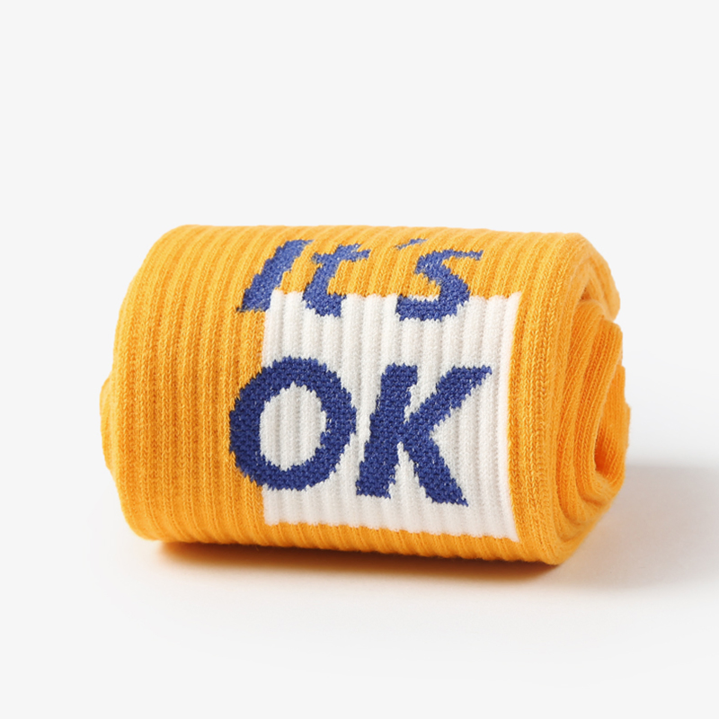 Meias esportivas de algodão personalizadas com logo para homens, mulheres e crianças, com aderência diária