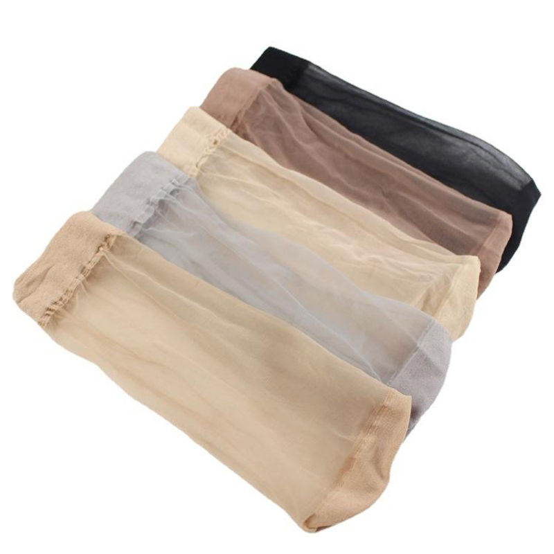 Meias Descartáveis para Experimentar Botas e Sapatos Uma Vez Meias Altas de Nylon para Mulheres para Uso Único Meias Transparentes
