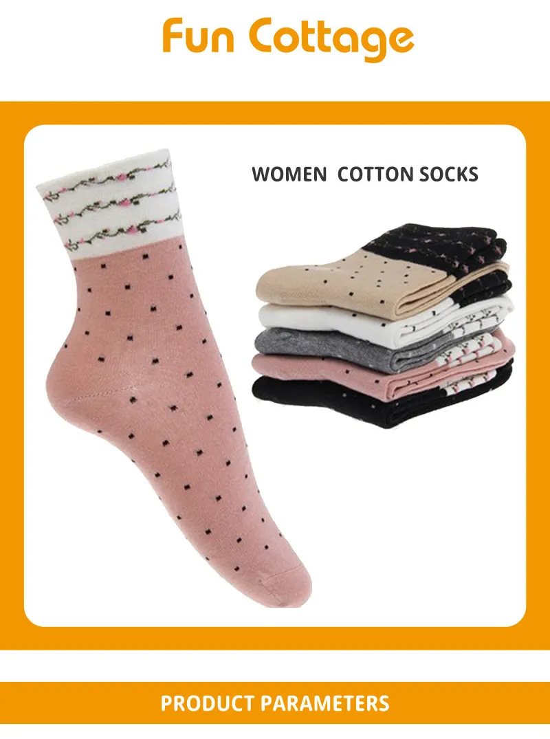 Meias de Algodão de Inverno para Mulheres