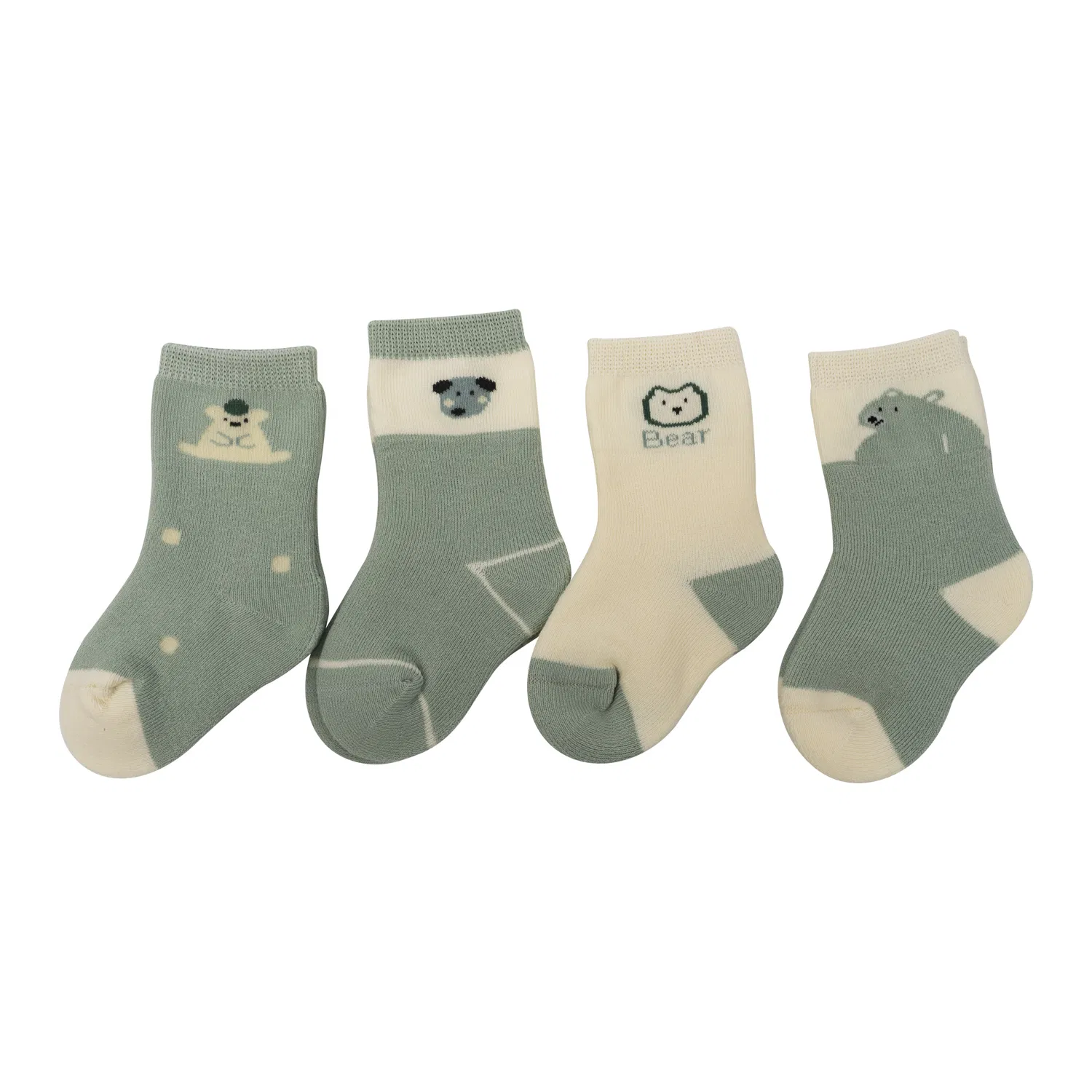 Meias engraçadas personalizadas para crianças, meias coloridas para meninos