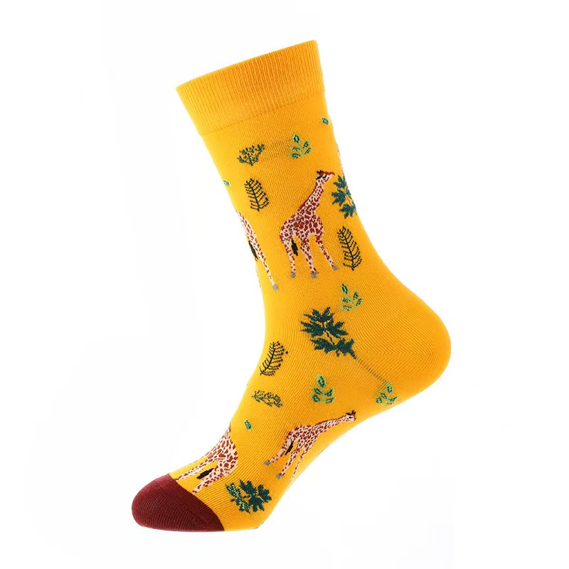 Design Personalizado Atacado Meias Vibrantes Coloridas Absorventes de Suor Duráveis Premium