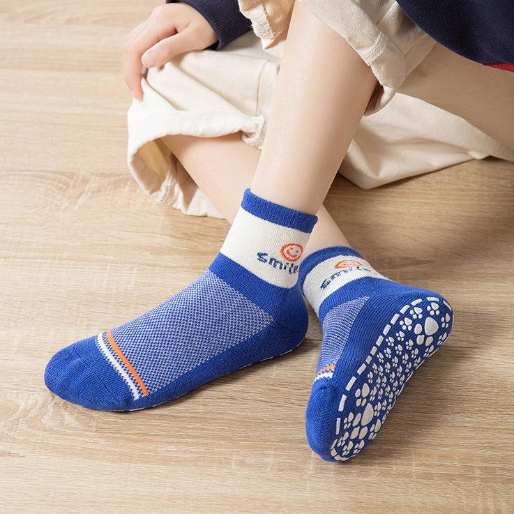 Meias de Trampolim Personalizáveis para o Verão, Respirável e Antiderrapante para Pais e Crianças