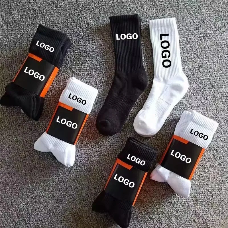 Meias de Alta Qualidade Sokken Calcetines Meia Feliz Meias Engraçadas Design Personalizado Meias Brancas Esportivas Yoga Pilates Antiderrapante Com Grip Meias de Algodão para Homens Meias Personalizadas