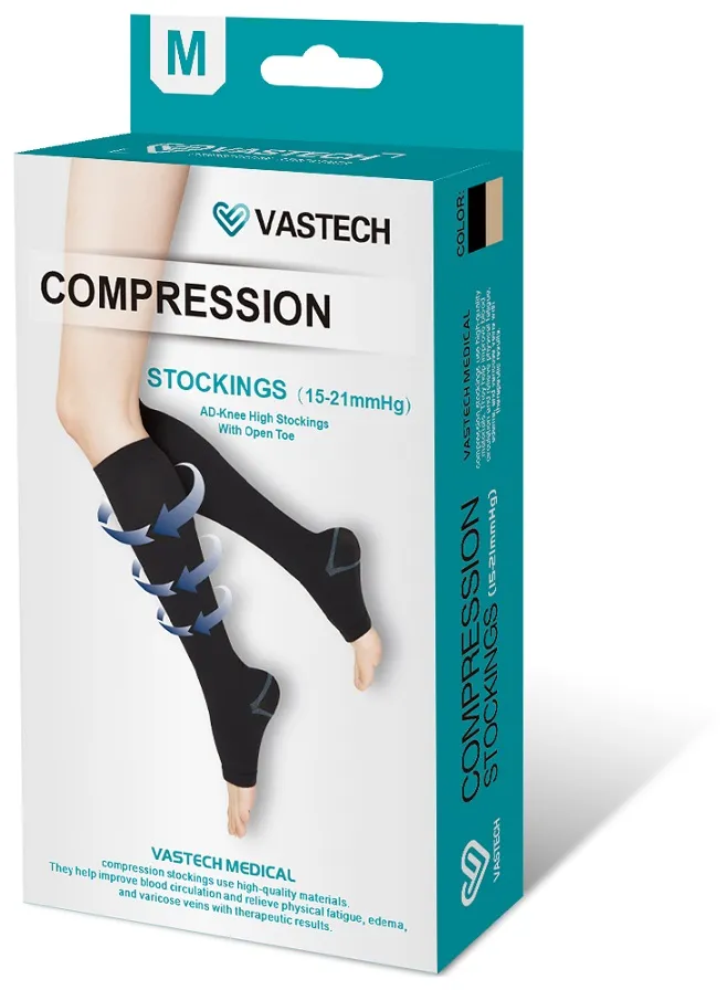 CE/FDA/ISO13485 Meia de Compressão Certificada