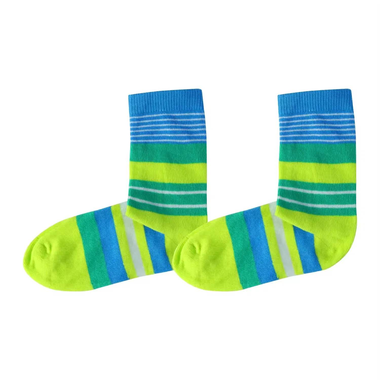 Meias personalizadas secagem rápida para crianças, coloridas e fofas, com punho elástico bom, meias para vestir crianças