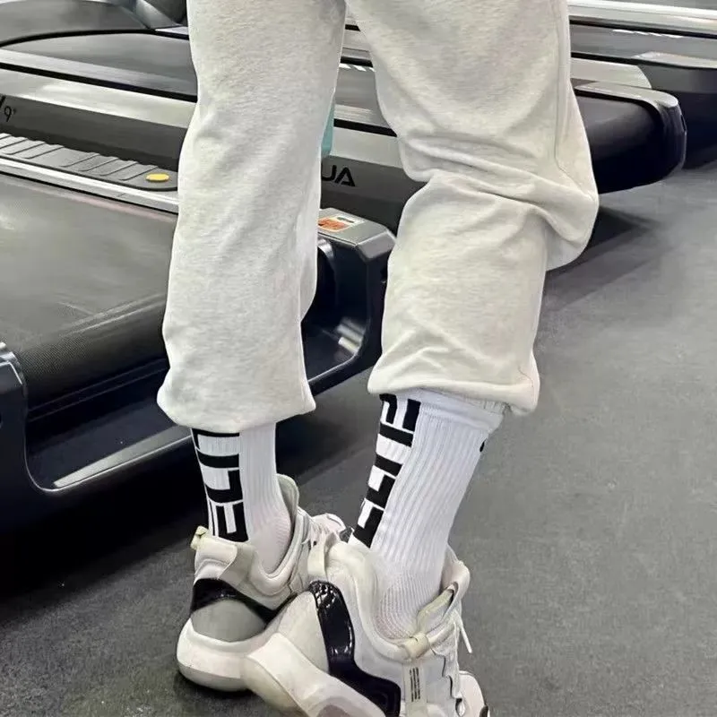 Meias Atletas Super Elite Masculinas com Sola Almofadada de Terry para Corrida, Ciclismo e Basquete