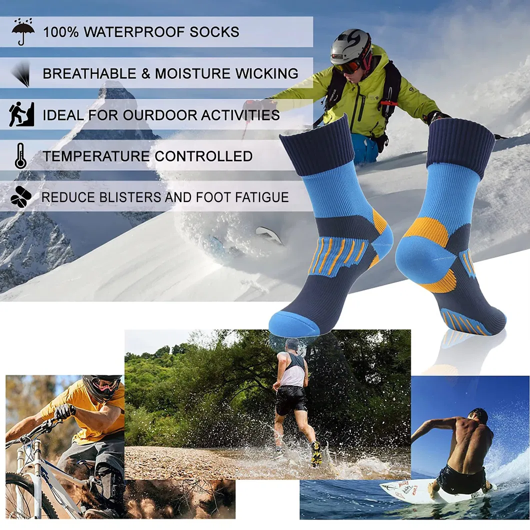 Meias Térmicas de Secagem Rápida para Esqui e Snowboard