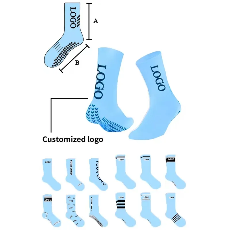 Meia Casual Personalizada com Logo Meia Macia de Algodão Tricotada para Homens e Mulheres