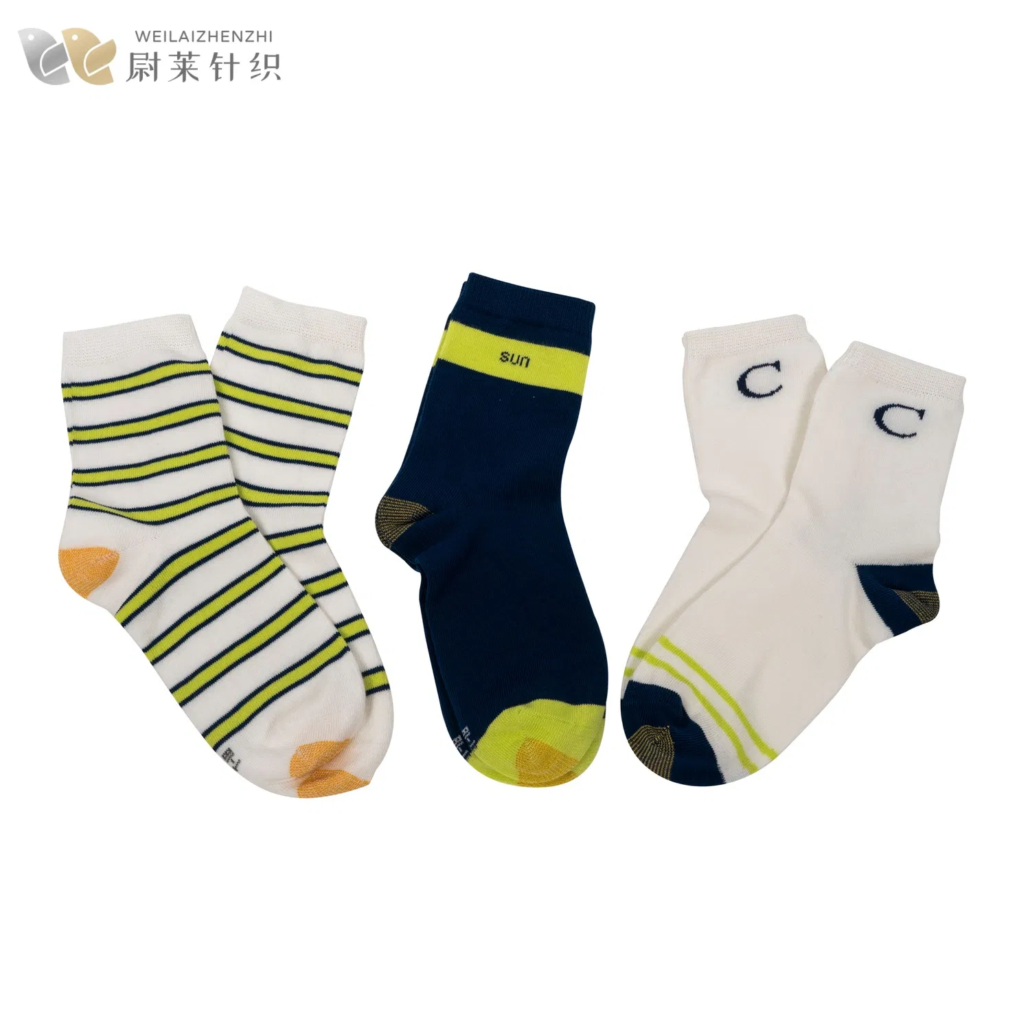Meias de Algodão de Designer em Estilo Cartoon Bonitas e Engraçadas para Crianças, Florais, Casuais, de Outono, Atacado