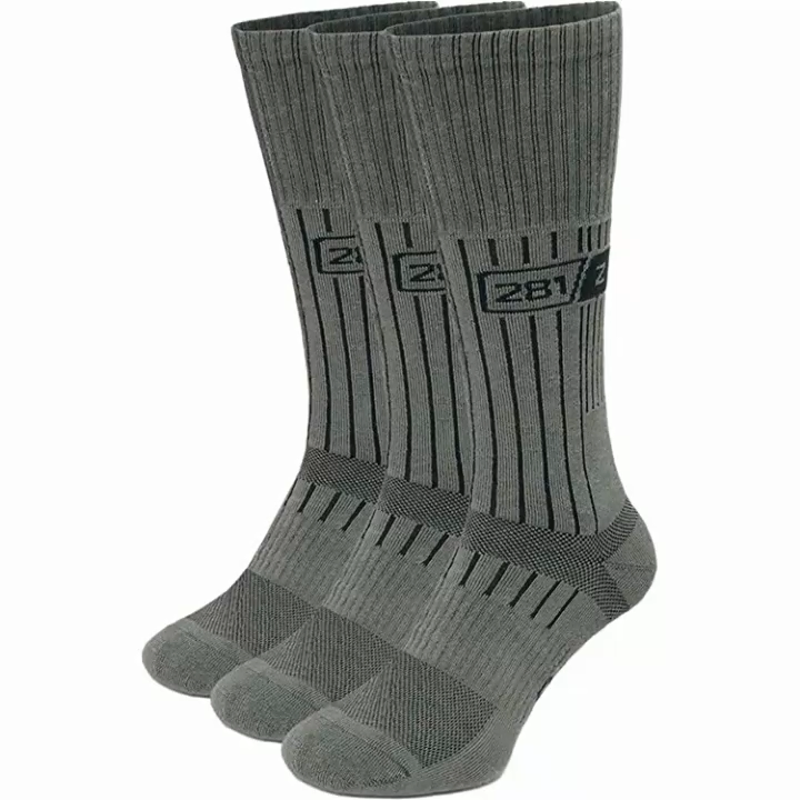 Meias de Merino para Homens com Logo Personalizado em Terry Grosso para Inverno, para Caminhadas ao Ar Livre