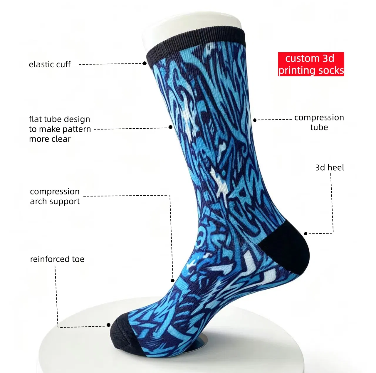 Custom Socks Details 2