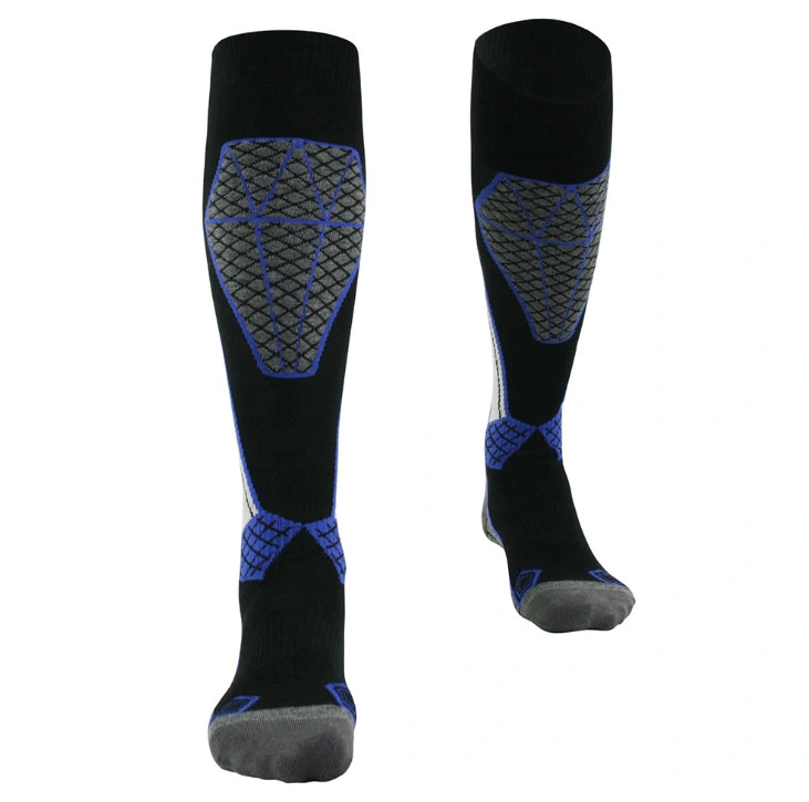 Meias de Merino Lã Térmicas Grossas para Inverno Personalizadas com Padrão para Trekking