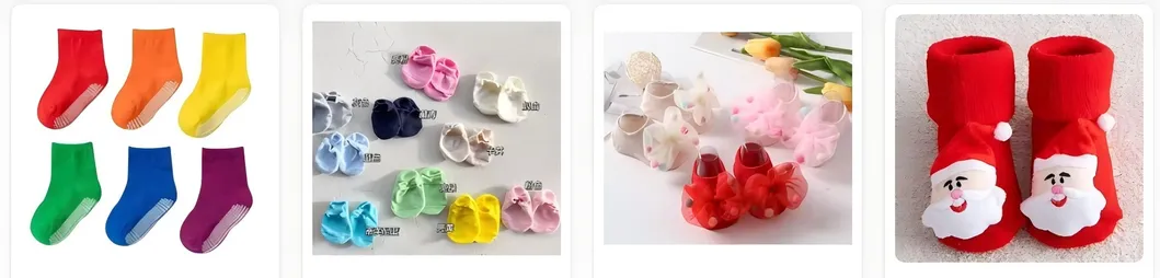 Meias de Bebê Recém-Nascido com Desenho de Cartoon, Meias Antiderrapantes com Sola de Borracha, Meias de Piso para Crianças