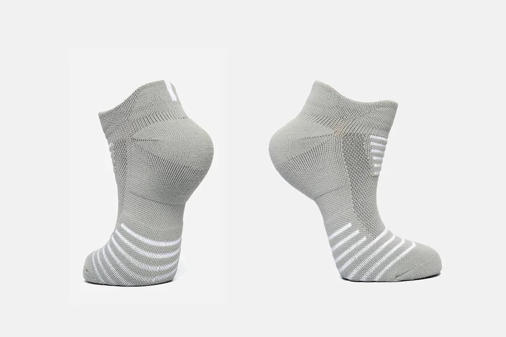 Meias de tornozelo de alta elasticidade para absorção de suor por atacado