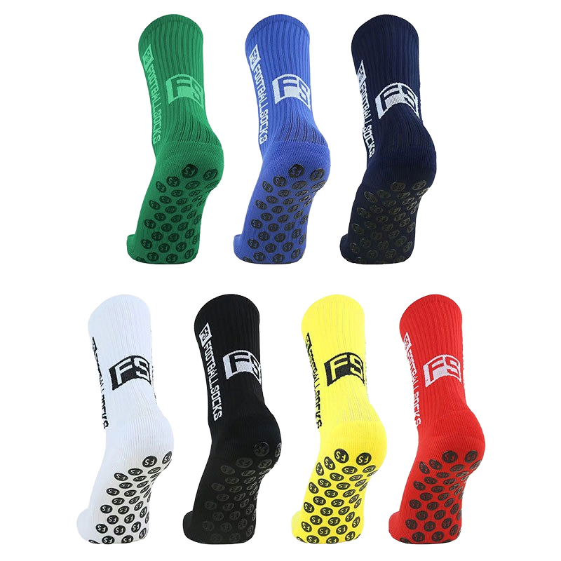 Meias de Futebol Personalizadas com Logo, Silicone, Ventosas, Antiderrapantes