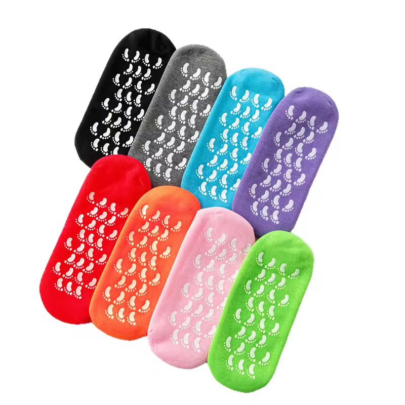 Meias de Gel Personalizadas Hidratantes Antiderrapantes para SPA e Cuidados com os Pés
