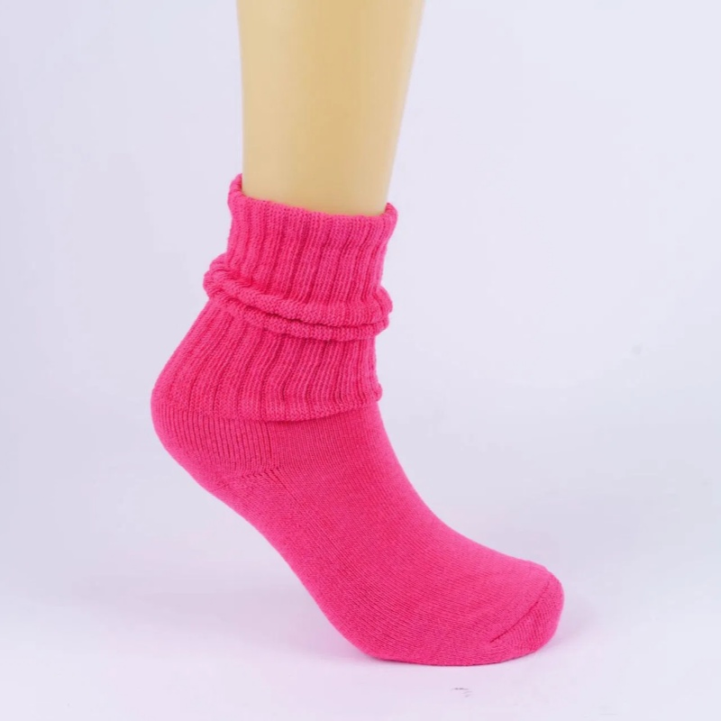 Meias Retro Coloridas Empilháveis para Moda Trendy