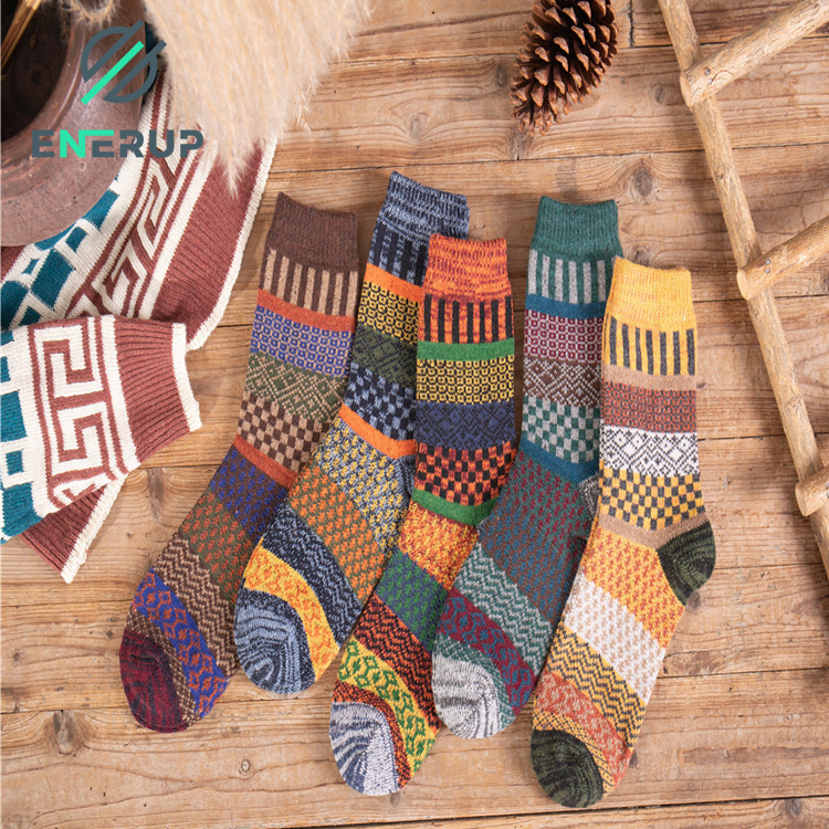 Meias Grossas para Inverno Masculinas Térmicas de Lã Marino