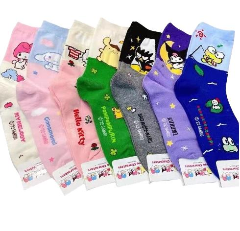 Atacado e personalização de todos os tipos de meias promocionais baratas de barco com ruffles no tornozelo e cano alto em muitos designs a preços baixos