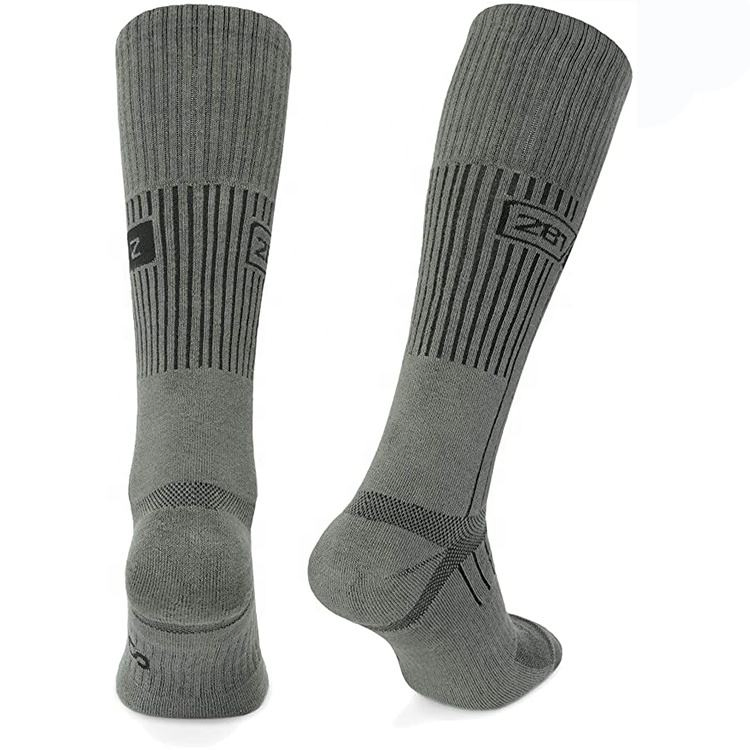 Meias de Merino para Homens com Logo Personalizado em Terry Grosso para Inverno, para Caminhadas ao Ar Livre